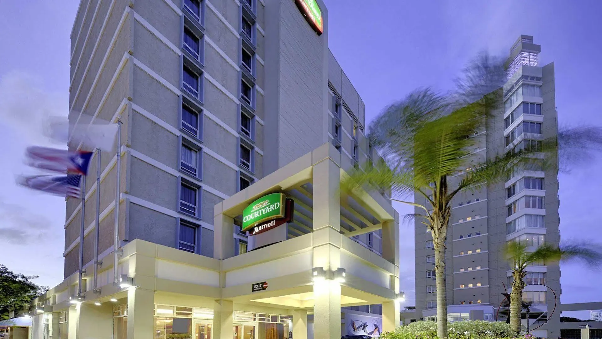 Hotel Courtyard By Marriott San Juan Miramar 4*,  Porto Rico